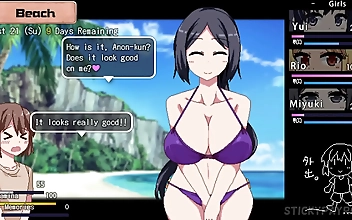 甘美からセクシーへ～日本の美女イリーナが、蒸し暑い夏のロムで魅惑的な魅力を解き放つ！